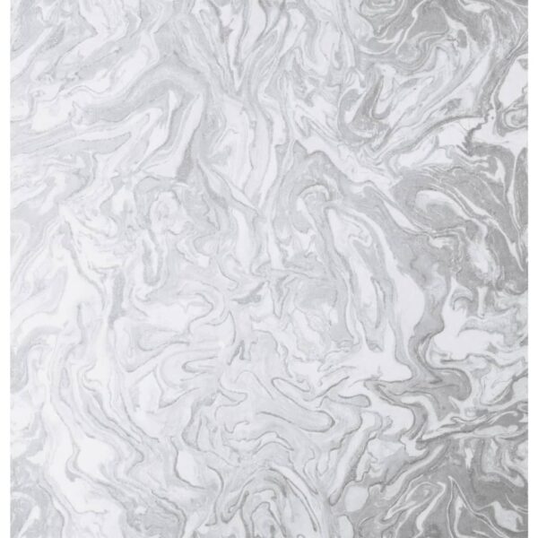 DUTCH WALLCOVERINGS Tapet Liquid Marble grå - Bild 2