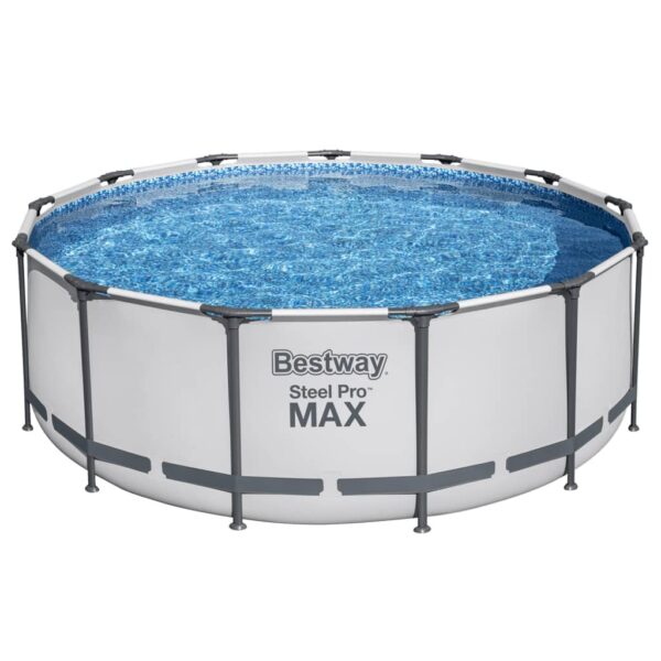 Bestway Pool Steel Pro MAX rund med tillbehör 396x122 cm - Bild 3