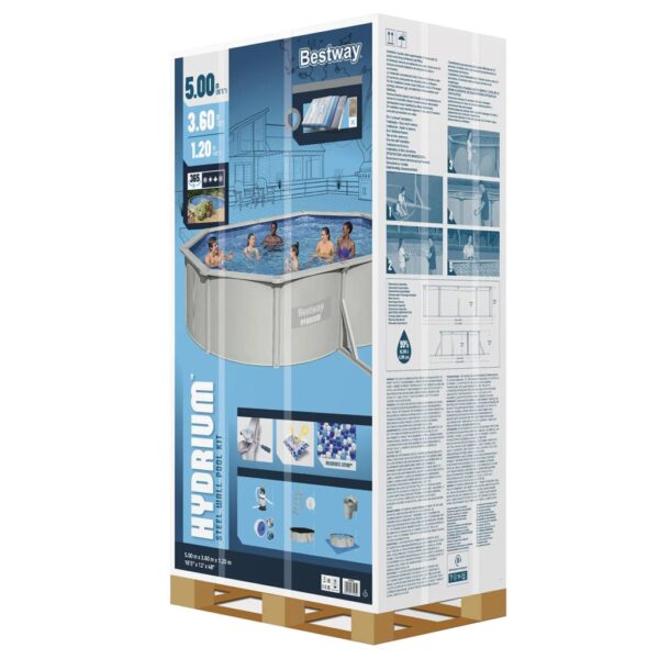 Bestway Poolset Hydrium 500x360x120 cm - Bild 12