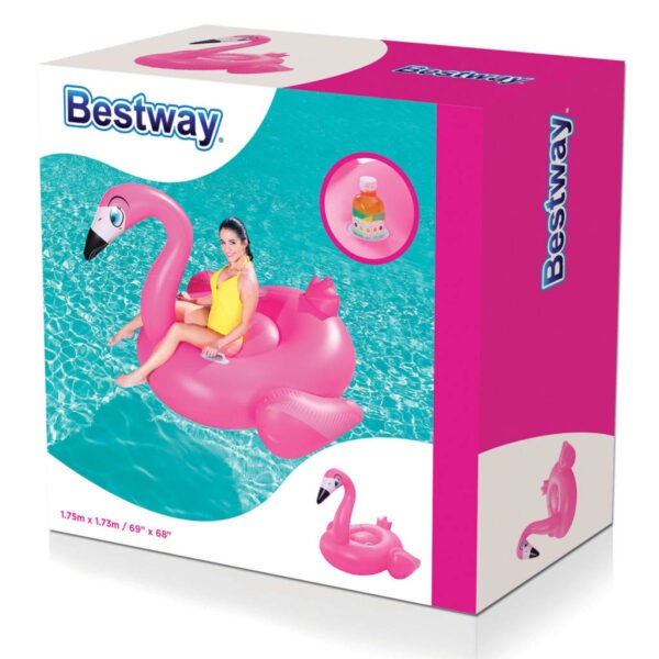 Bestway Badmadrass jätteflamingo 41119 - Bild 6