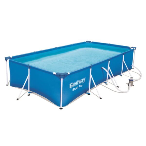 Bestway Pool Steel Pro rektangulär 400x211x81 cm 56424 - Bild 3