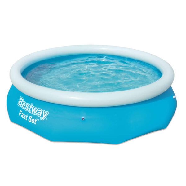 Bestway Pool uppblåsbar Fast Set rund 305x76 cm 57266 - Bild 2