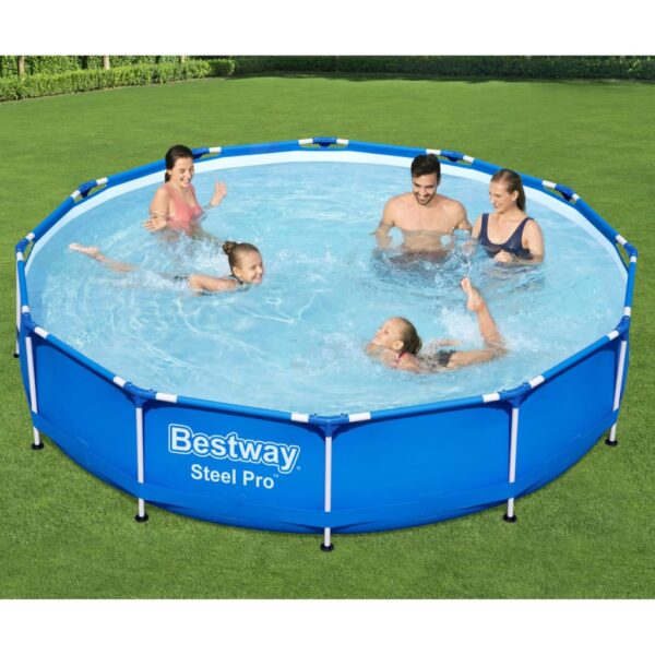 Bestway Pool med ram Steel Pro 366x76 cm