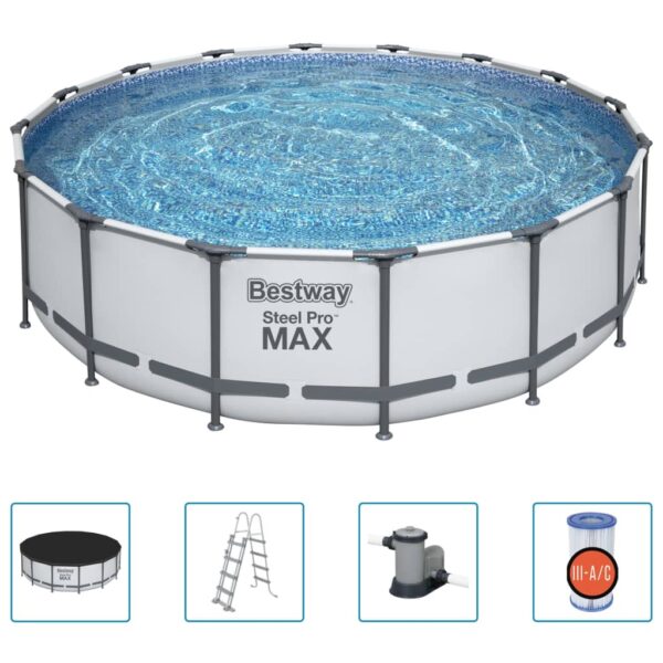 Bestway Poolset Steel Pro MAX 488 x 122 cm - Bild 2