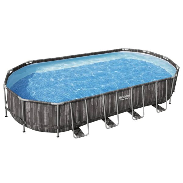 Bestway Trädgårdspool oval 7,32x3,66x1,22 m - Bild 4