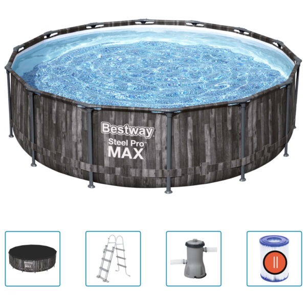 Bestway Poolset Steel Pro MAX rund 427x107 cm