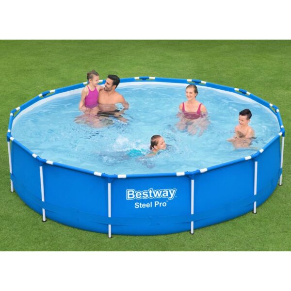 Bestway Pool med ram Steel Pro 396x84 cm