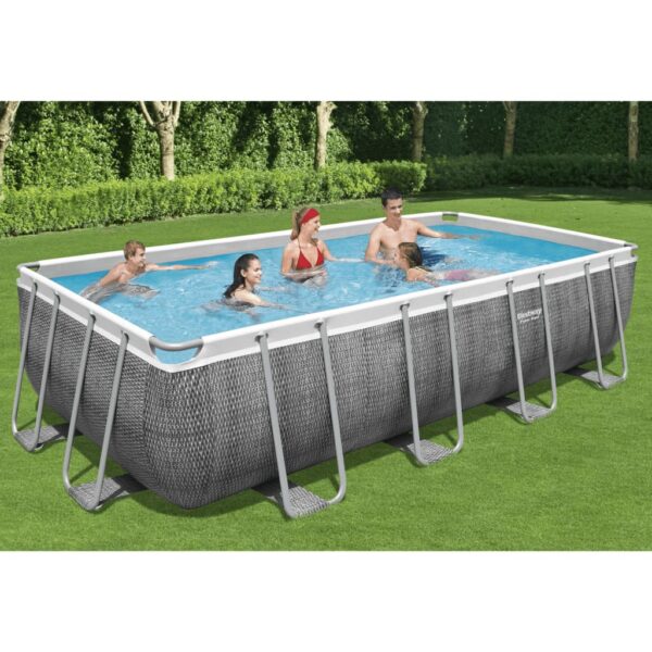 Bestway Pool Power Steel rektangulär 549x274x122 cm