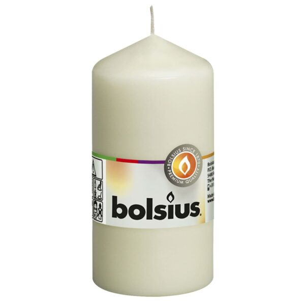 Bolsius Blockljus 10 st 120x58 mm elfenben - Bild 2