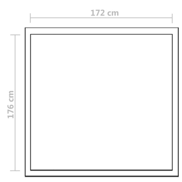 Växthus 3,46 m² förstärkt aluminium - Bild 9