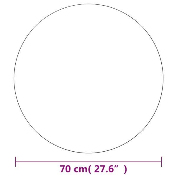 Väggspegel rund 70 cm glas - Bild 7