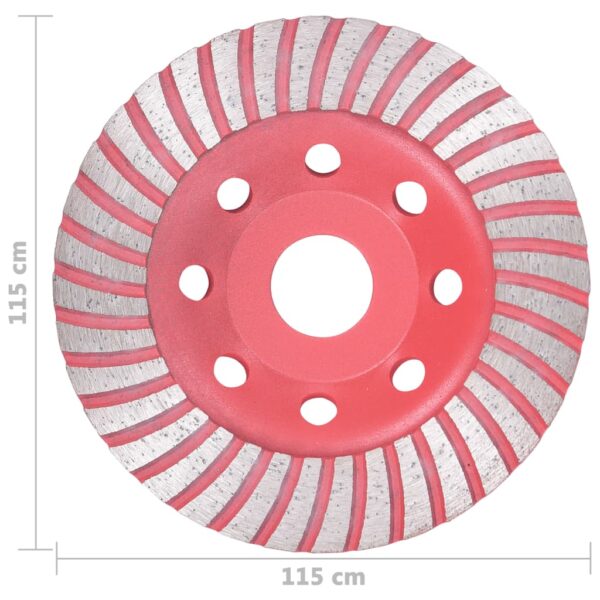 Diamantslipskiva med turbo 115 mm - Bild 5