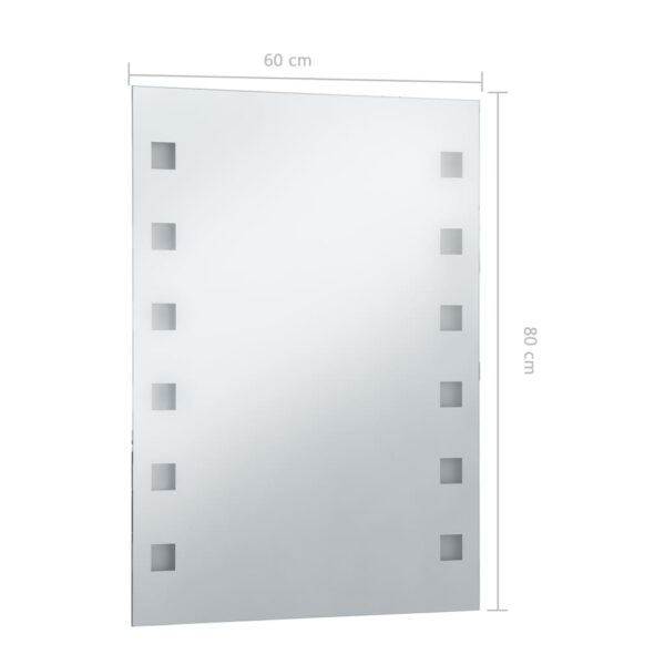 Badrumsspegel LED 60x80 cm - Bild 7