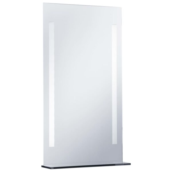 Badrumsspegel LED med hylla 60x100 cm - Bild 4