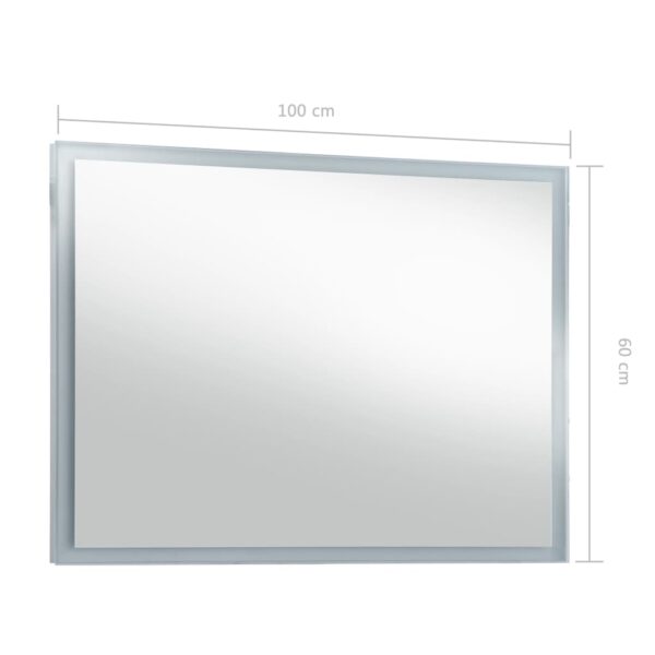 Badrumsspegel LED 100x60 cm - Bild 8