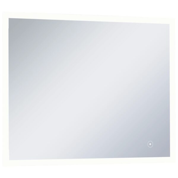 Badrumsspegel LED med touch-sensor 80x60 cm - Bild 4