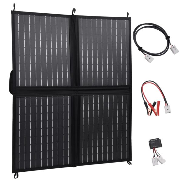 Vikbar solpanel 80 W 12 V