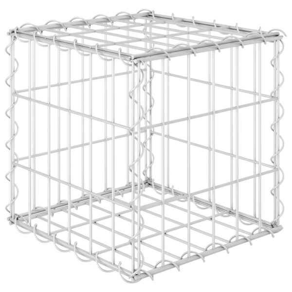 Planteringsgabion upphöjd stål 30x30x30 cm - Bild 2