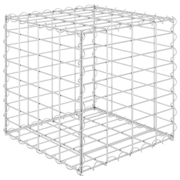 Planteringsgabion upphöjd stål 40x40x40 cm - Bild 2