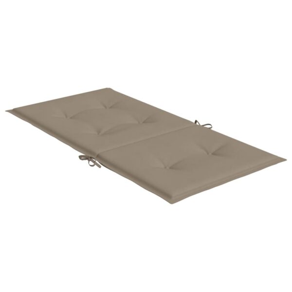 Stolsdynor 2 st taupe 100x50x3 cm oxfordtyg - Bild 5