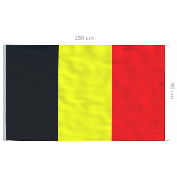 Belgiens flagga 90x150 cm - Bild 5