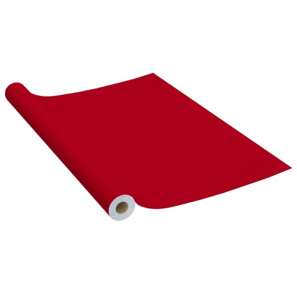 Dekorplast röd 500x90 cm PVC - Bild 2