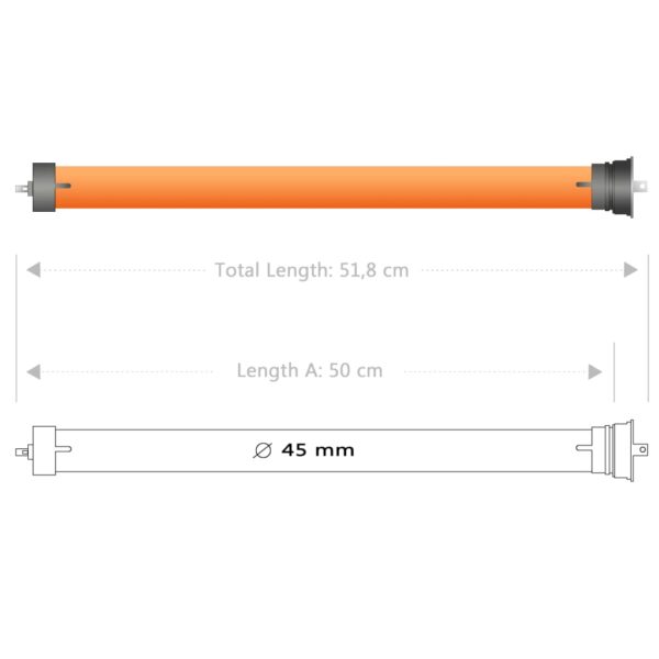 Rörmotorer 4 st 40 Nm - Bild 6