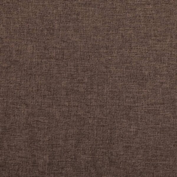 Mörkläggningsgardin med öljetter linnelook 2 st taupe 140x225cm - Bild 4