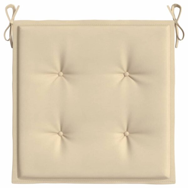 Stolsdynor 6 st beige 40x40x3 cm oxfordtyg - Bild 5