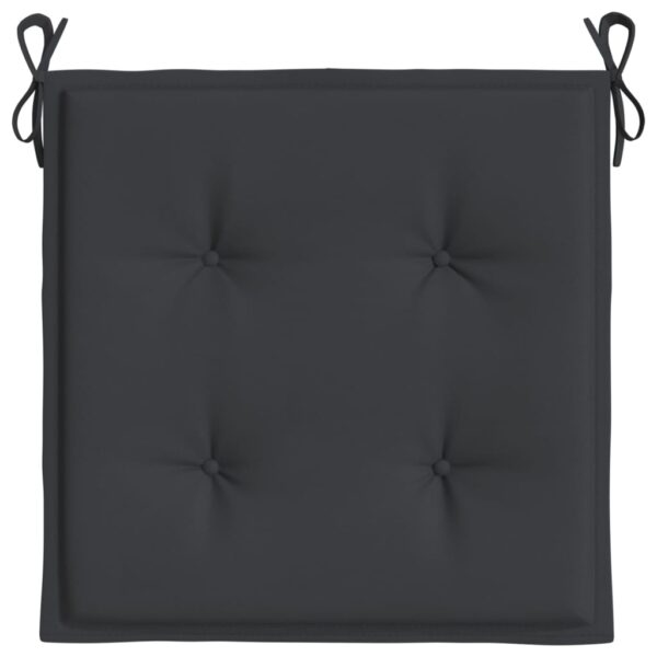 Stolsdynor 6 st svart 40x40x3 cm oxfordtyg - Bild 5