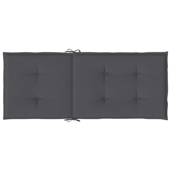 Stolsdynor 6 st antracit 120x50x3 cm tyg - Bild 6