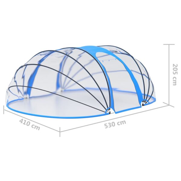 Poolkupol oval 530x410x205 cm - Bild 7