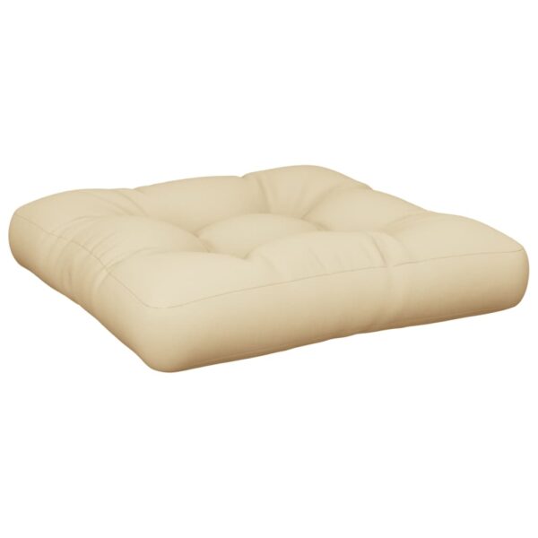 Palldyna beige 50x50x12 cm tyg - Bild 2