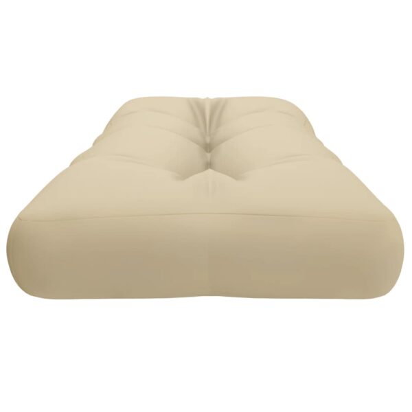 Palldyna beige 120x40x12 cm tyg - Bild 6