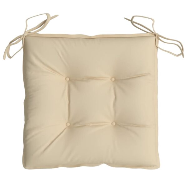 Stolsdynor 2 st beige 40x40x7 cm oxfordtyg - Bild 5