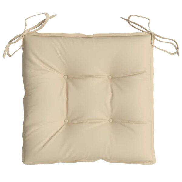 Stolsdynor 6 st beige 40x40x7 cm oxfordtyg - Bild 5