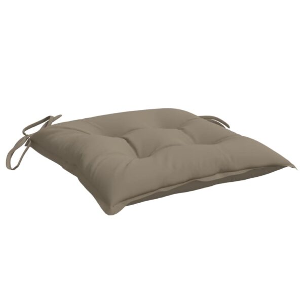 Stolsdynor 2 st taupe 40x40x7 cm oxfordtyg - Bild 4