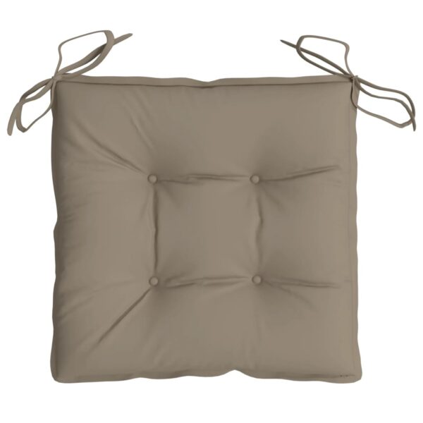 Stolsdynor 4 st taupe 50x50x7 cm oxfordtyg - Bild 5