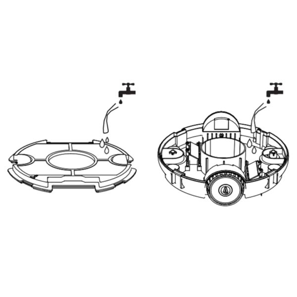 Sladdlös poolrobot 27 W - Bild 9