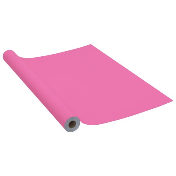 Dekorplast rosa högglans 500x90 cm PVC - Bild 2