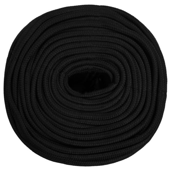 Rep svart 6 mm 25 m polyester - Bild 3