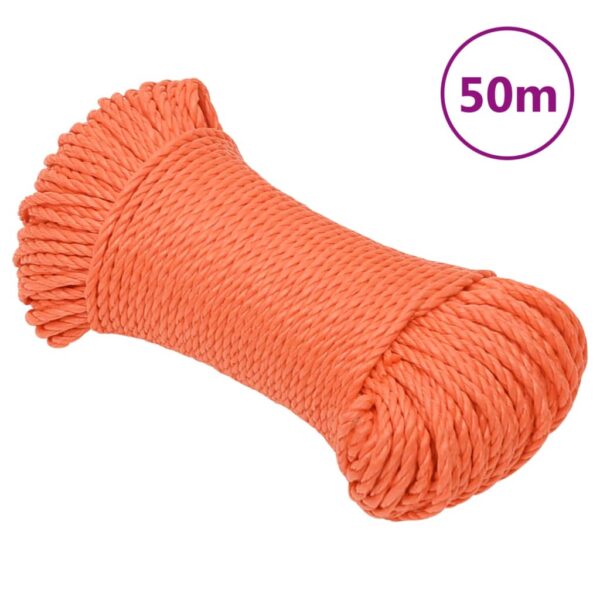 Rep orange 8 mm 50 m polypropylen