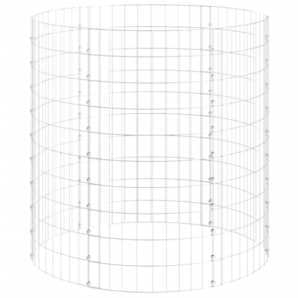 Kompost Ø100x100 cm galvaniserat stål - Bild 2