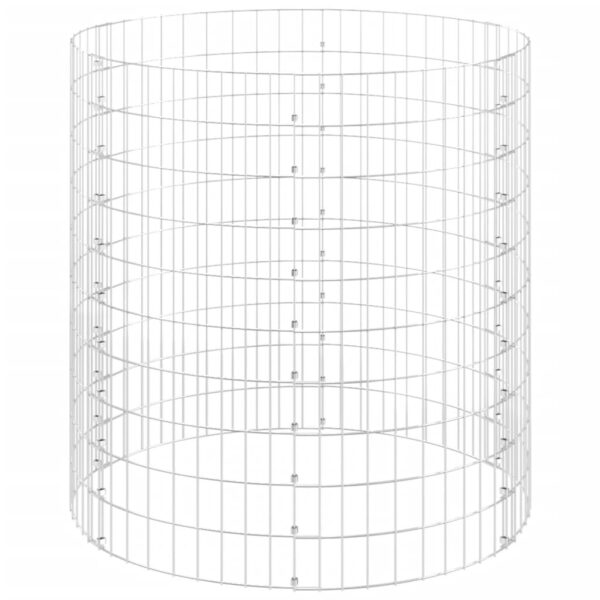 Kompost Ø100x100 cm galvaniserat stål - Bild 4