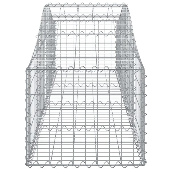 Gabioner bågformade 20 st 200x50x40/60 cm galvaniserat järn - Bild 5