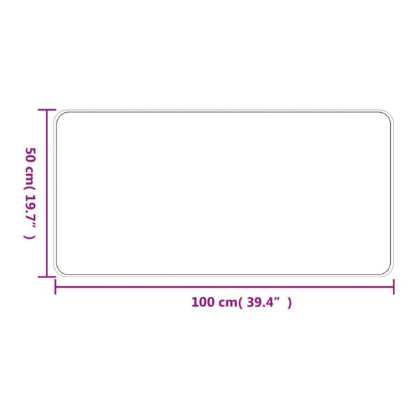 Gångmatta sisallook mullvadsbrun 50x100 cm - Bild 6