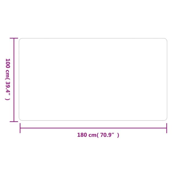 Gångmatta antracit 100x180 cm - Bild 6