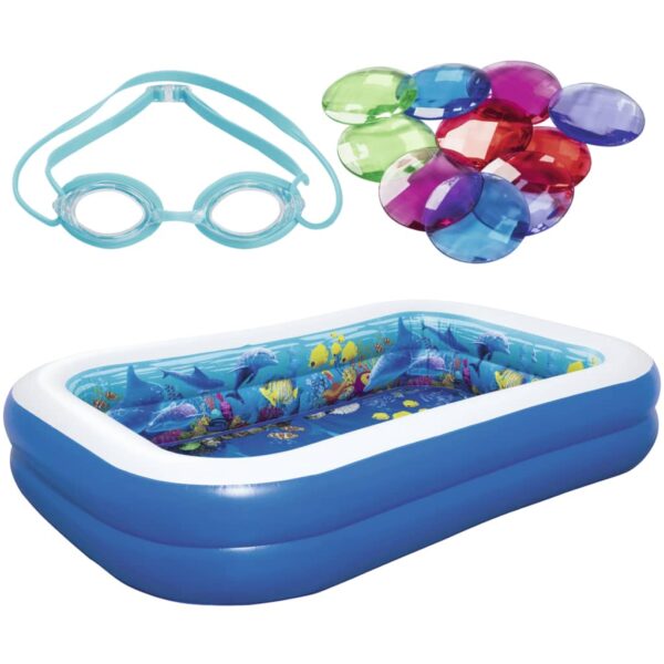 Bestway Uppblåsbar pool Undersea Adventure 54177