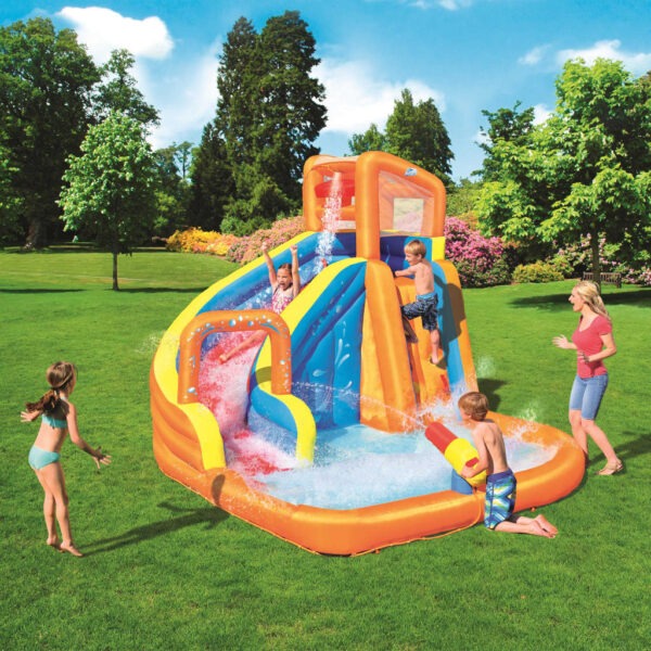 Bestway H2OGO Vattenrutschkana Turbo Splash Water Zone-Mega Water Park