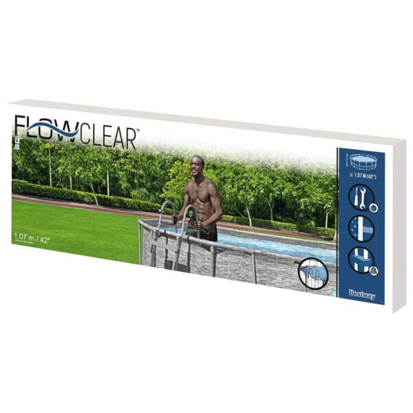 Bestway Poolstege Flowclear 4 steg 107 cm - Bild 10